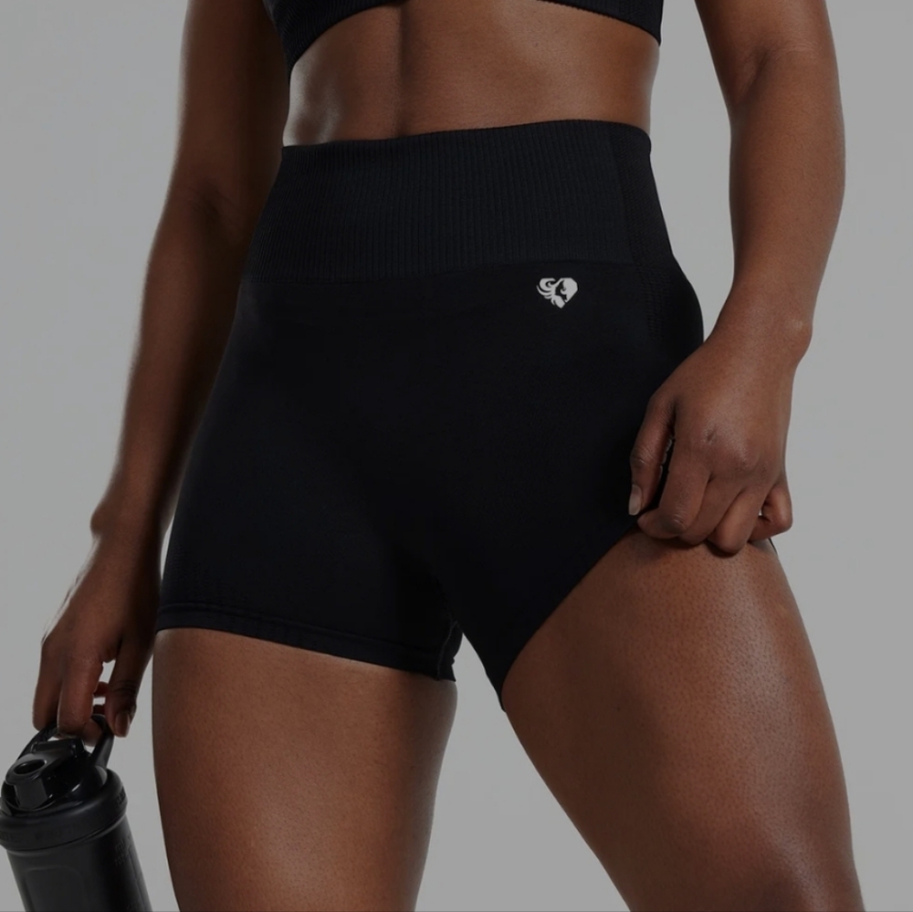 Womens Best Power Seamless Shorts Small